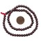 The Bead Chest Round Garnet Beads (6mm): Organic Gemstone Round Spherical Energy Stone Healing Power Crystal for Jewelry Bracelet Mala Necklace Making